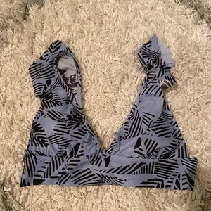 Aerie Ruffle Bikini Top